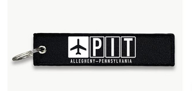 PIT AIRPORT KEY CHAIN